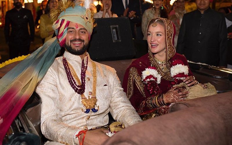 Arunoday Singh Ties The Knot With Canadian Girlfriend Lee Elton