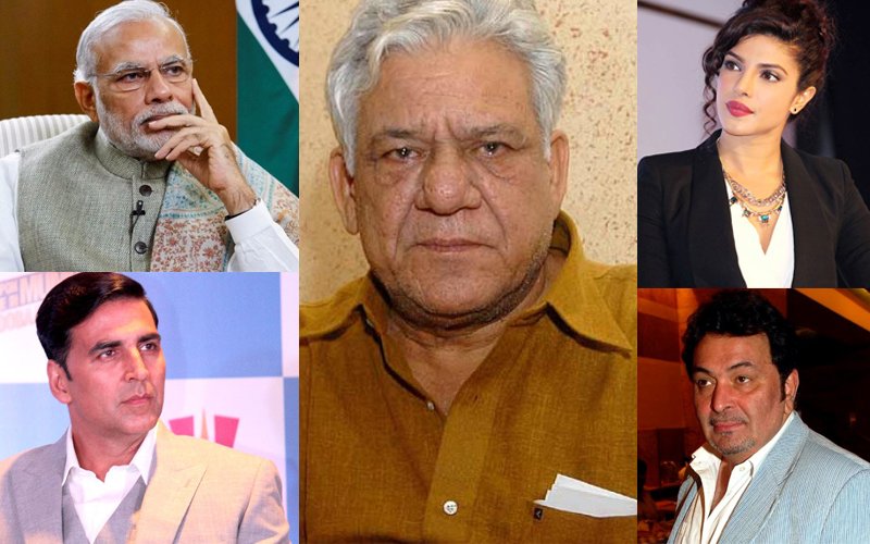PM Modi, Akshay Kumar, Priyanka Chopra, Rishi Kapoor Pay Condolences To Veteran Actor Om Puri's Family