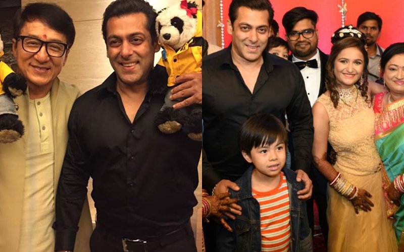 After Meeting Jackie Chan, Salman Khan Heads Off To Driver's Son's Wedding