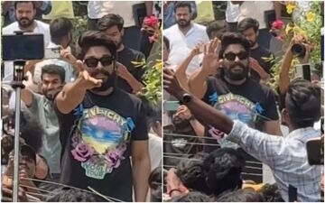 SHOCKING! Allu Arjun Fans BREAK Wired Fence, Try To Enter Pushpa 2 Star's Hyderabad House On His Birthday - WATCH VIRAL VIDEO 
