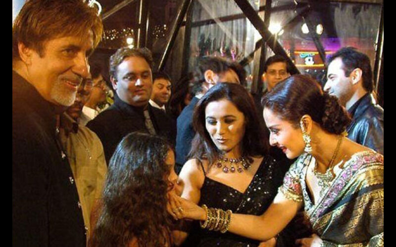 Throwback- When Amitabh-Rekha Came Face-To-Face For The Last Time At The 2005 Black Premiere