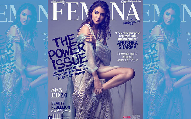 Femina के कवर पेज पर अनुष्का शर्मा का बोल्ड अवतार लगा रहा हैं इंटरनेट पर आग