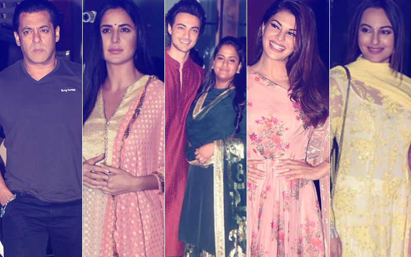 Salman, Katrina, Jacqueline, Sonakshi Attend Arpita & Aayush’s Eid Bash