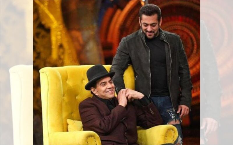  "There Is A Shot Where Dharam Ji Is Dancing, And Salman And Others Jump In, " Says Director Farah Khan Recalling When Salman Khan Jumped Unplanned To Dance With Dharmendra In A Song From Om Shanti Om!