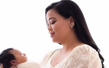 Bharti Singh Resumes Work 18 Days After Childbirth, Distributes Sweets To Paps On Laughter Chefs Set 