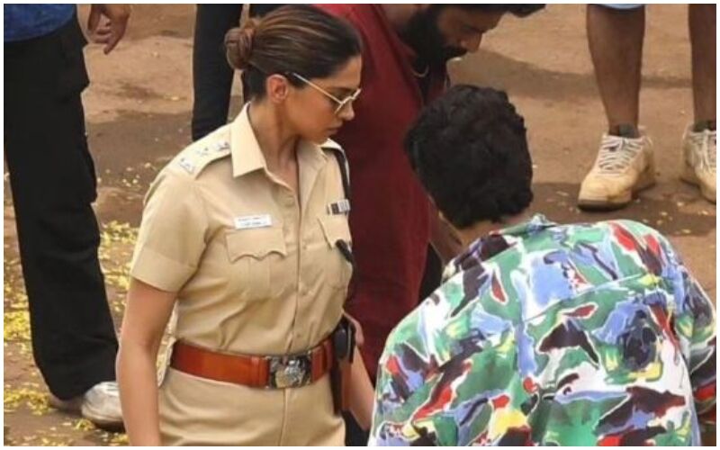  Deepika Padukone's Pic From Singham Again Sets Leaked Online! Netizens Love Her In Cop Avatar But Ask Where's The Baby Bump?