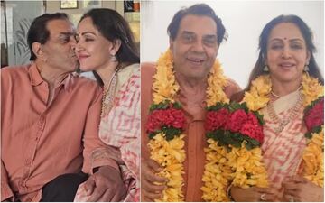 Dharmendra-Hema Malini MARRY Each Other Again On Their 44th Wedding Anniversary? Veteran Couple's Recent Pics Hint So 