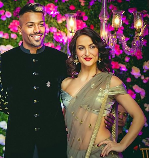 Hardik Pandya With Elli AvrRam