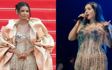 Did Nancy Tyagi Lie About Her ₹25K Cannes Outfit? Neha Bhasin Slams Her, Mumbai Store Claims It's Their Design 