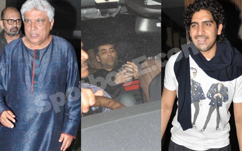 Javed Akhtar, KJo, Ayan Mukerji watch Aamir Khan’s Dangal