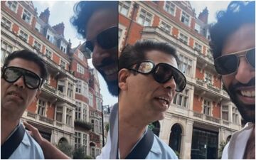 Karan Johar's Quircky Reaction After Content Creator Calls Him 'Uncle' On London Streets Is Just Priceless! - WATCH 