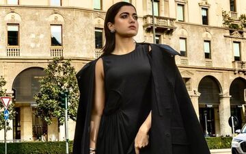 Rashmika Mandanna Stuns In Black At Milan Fashion Week, Amid Animal’s Roaring Success- Take A Look At Her Photos INSIDE 