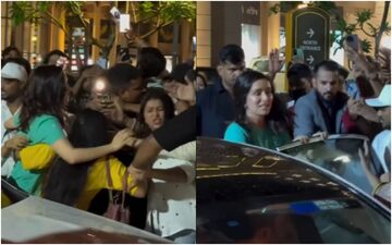 OMG! Shraddha Kapoor Mobbed By Fans In Lucknow; Crowd Gets Uncontrollable For Her Bodyguards - WATCH VIRAL VIDEO 