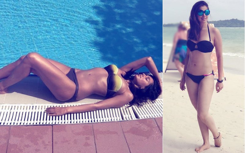 800px x 500px - Bikini Babes: Raai Laxmi & Shibani Dandekar Show You How To Beat ...