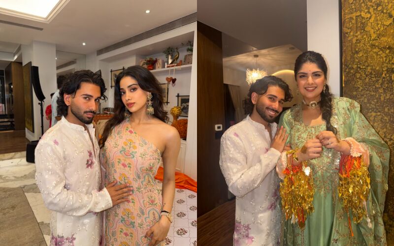 Inside Anshula Kapoor's Mehendi: Orry Shares Unseen Moments With Janhvi Kapoor, Arjun Kapoor And Khushi Kapoor