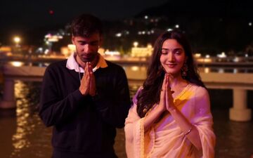Team Ginny Wedss Sunny 2 Seeks Blessings at Rishikesh’s Ganga Aarti 