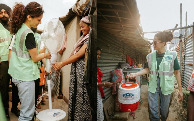“Lets Do Our Small Bit To Make Big Difference In Many Lives”: Taapsee Pannu On The Importance Of Helping Underprivileged
