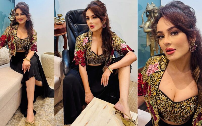 Seerat Kapoor’s Vintage Lilly Look By Designer Gazal Gupta Comes With A Whopping Price Tag — Guess How Much!