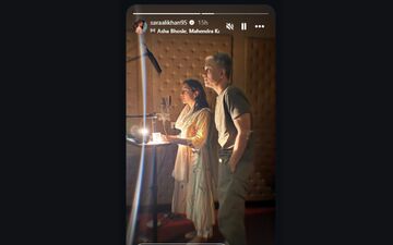 Sara Ali Khan Shares Dubbing Session Update: Pati Patni Aur Woh Song In the Background Leaves Fans Curious 