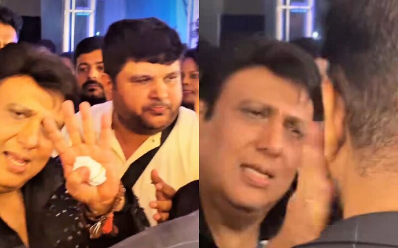 Govinda Apologises After Heated Argument Between His Security Guard And Paparazzi At An Event In Mumbai