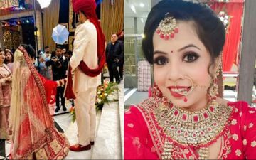 Dhinchak Pooja Secretly Married? 'Selfie Maine Leli Aaj' Singer Hides Husband's Identity In Viral Wedding Video 