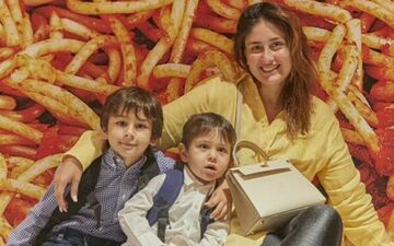 Kareena Kapoor Khan Fulfils Mommy Duties As She ‘Eats Her Kids' Leftovers’; Actress Shares A Glimpse Of The Same 