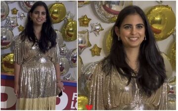 DID YOU KNOW? The Price Of Isha Ambani's Golden Sequined Dress Costs A Whooping Rs 4 lakh? HERE'S WHY 