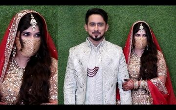 Adnaan Shaikh- Ayesha Shaikh Wedding: Hides Bride's Face, Vishay Pandey, Sana Makbul And Shivani Kumari Attend 