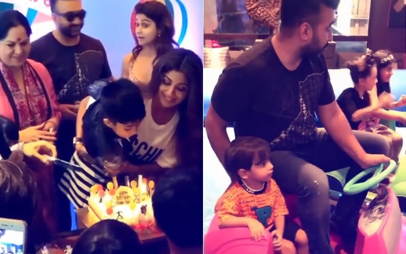 Inside Pics & Videos: Aaradhya & Ahil Attend Shilpa Shetty’s Son Viaan’s 6TH Birthday Bash!