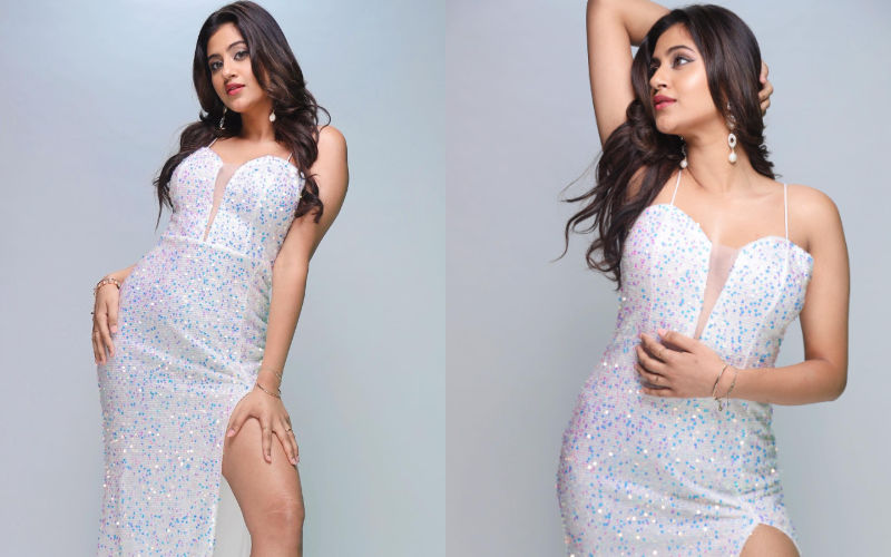 Anjali Arora Breaks The Internet As She Flaunts Her Sexy Figure And Toned Legs In Glamorous