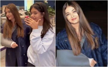 Aishwarya Rai Bachchan’s Injured Arm Leaves Fans Worried, As She Heads To Cannes Film Festival With Daughter Aaradhya Bachchan- WATCH 