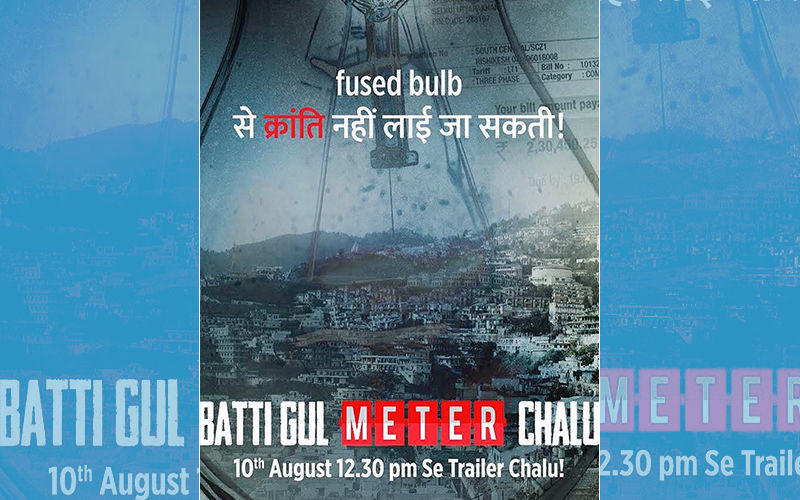 बत्ती गुल मीटर चालू पोस्टर: शाहिद कपूर, श्रद्धा कपूर और यामी गौतम की ये फिल्म है 'करंट, लाइट और शॉकिंग'