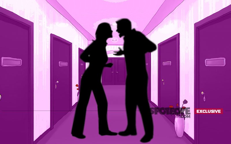 Star's Wife Has A Big Fight With Husband On The Set