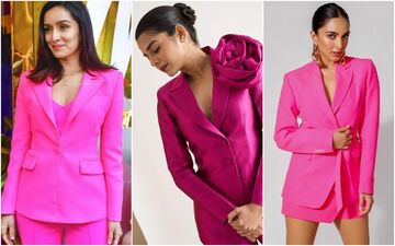 Shraddha Kapoor, Mithila Palkar To Kiara Advani: 5 Bollywood Actresses Who Rocked The Pink Blazer Look- PICS INSIDE 