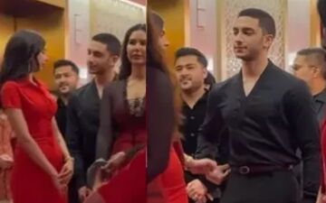 CUTENESS ALERT! Khushi Kapoor Seen Adjusting Rumoured Boyfriend Vedang Raina's Shirt At An Event - WATCH 