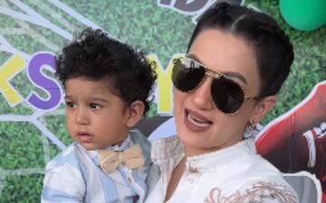 Gauahar Khan SCOLDS Paparazzi For Recording Son Zeehan During An Event; Actress Says, ‘Aap Log Ne Chillaya Naa, Isliye Woh Darr Gaya’ 