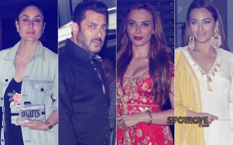 Kareena Kapoor, Salman Khan, Iulia Vantur, Sonakshi Sinha Celebrate Ganesh Utsav