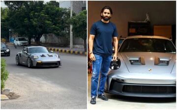 Naga Chaitanya BUYS A Swanky New Porsche Worth A WHOPPING Rs 3.5 Crore, Drives His New Ride Around Hyderabad - WATCH VIDEO 