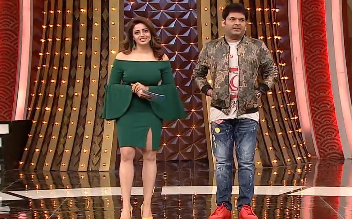 neha pendse with kapil sharma on family time with kapil sharma neha pendse with kapil sharma on family time with kapil sharma