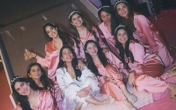 Radhika Merchant’s Pink-Themed Bridal Shower Pics OUT! Janhvi Kapoor And Others Have A Blast With The Soon-To-Be-Weds 