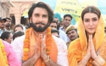 Ranveer Singh Seeks Blessings At Vishwanath Temple, Varanasi; Fans Go Gaga As They Spotted The Actor In Their City 