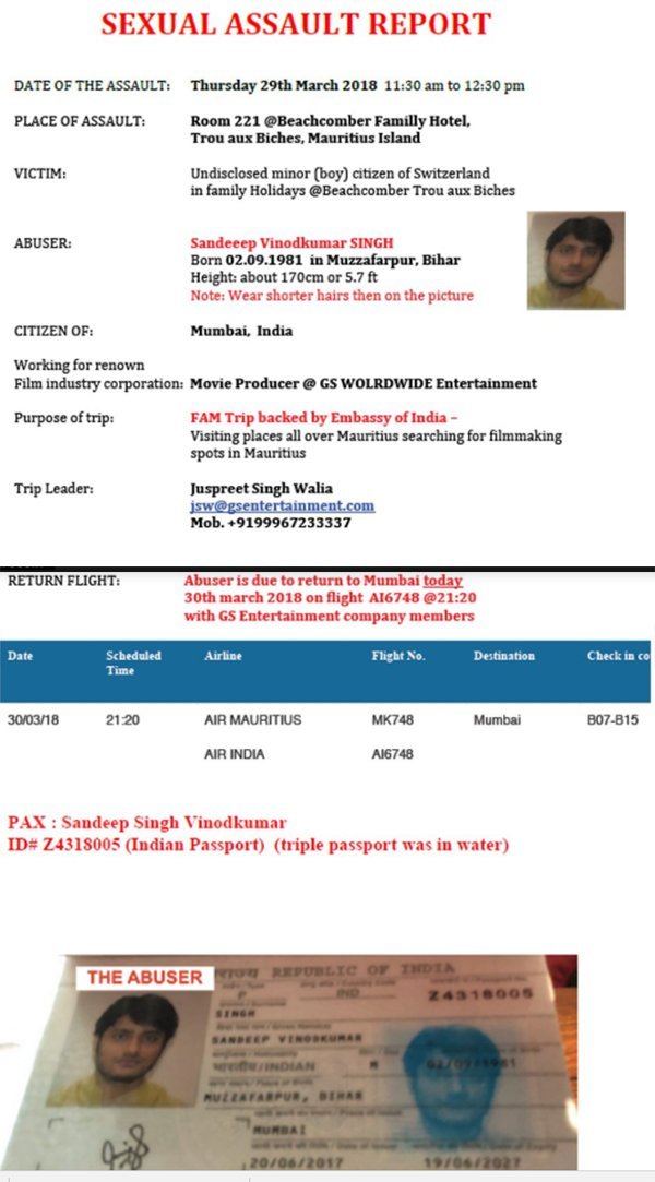 report inside report inside
