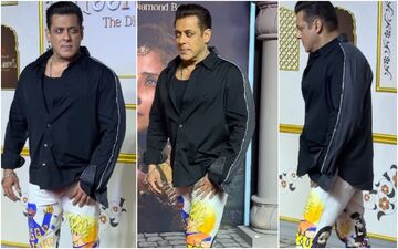 Salman Khan Gets Mercilessly TROLLED For His Anime-Inspired Pants At Heeramandi Premeire; Fans Say, ‘Bhai Apna Stylist Change Karo’ 