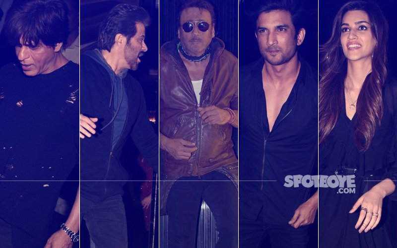 Shah Rukh Khan, Anil Kapoor, Jackie Shroff, Sushant Singh Rajput, Kriti Sanon Party The Night Out