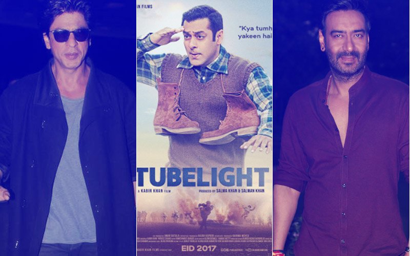 Shah Rukh Khan’s Untitled Next & Ajay Devgn’s Baadshaho Trailer To Be Attached With Salman Khan’s Tubelight