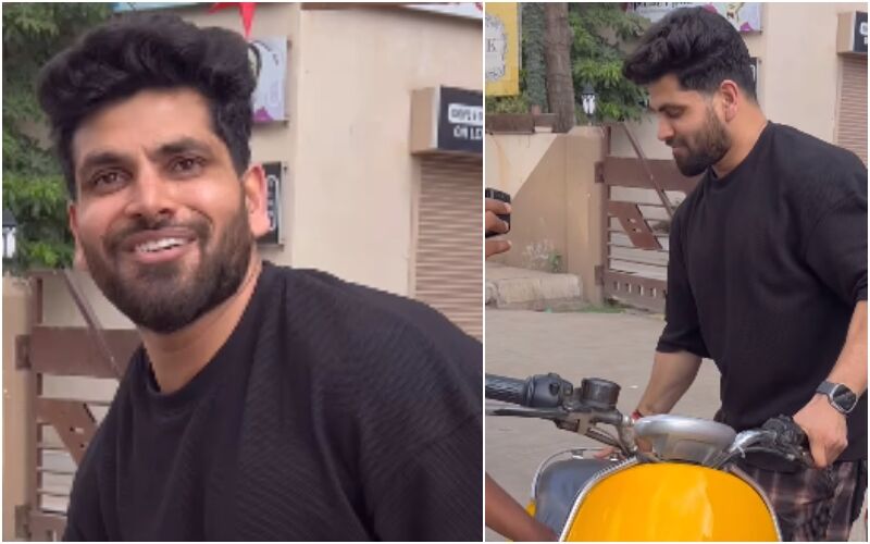 Shiv Thakare Stumbles As He Parks His Electric Scooter In Mumbai; Fans Say, ‘Bach Gayee Car Thukne Se’- VIDEO INSIDE