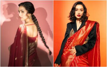 Shraddha Kapoor Paints The Town Red With THESE 5 Stunning Saree Looks; Take A Look At The PICS INSIDE 
