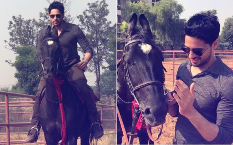Is Sidharth Malhotra Horse Riding For Captain Vikram Batra’s Biopic?