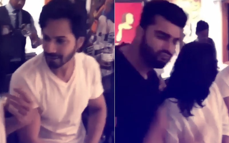 सोनम कपूर की शादी: संगीत रिहर्सल में जम कर धमाल करते दिखे करण जौहर, अर्जुन कपूर और वरुण धवन