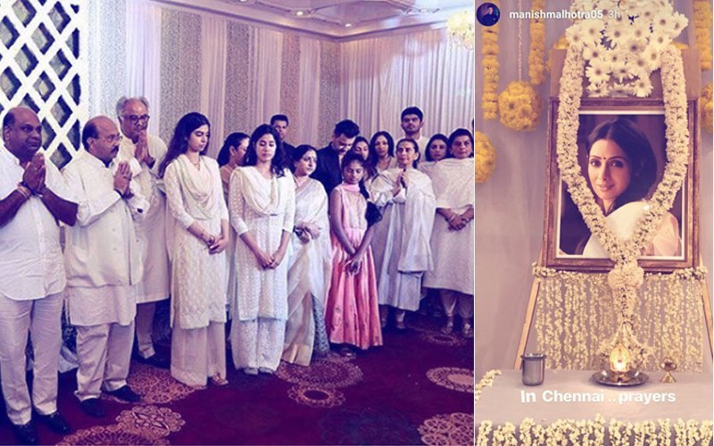 चेन्नई में रखी गयी श्रीदेवी की प्रार्थना सभा, साउथ फिल्म इंडस्ट्री ने दी श्रद्धांजलि